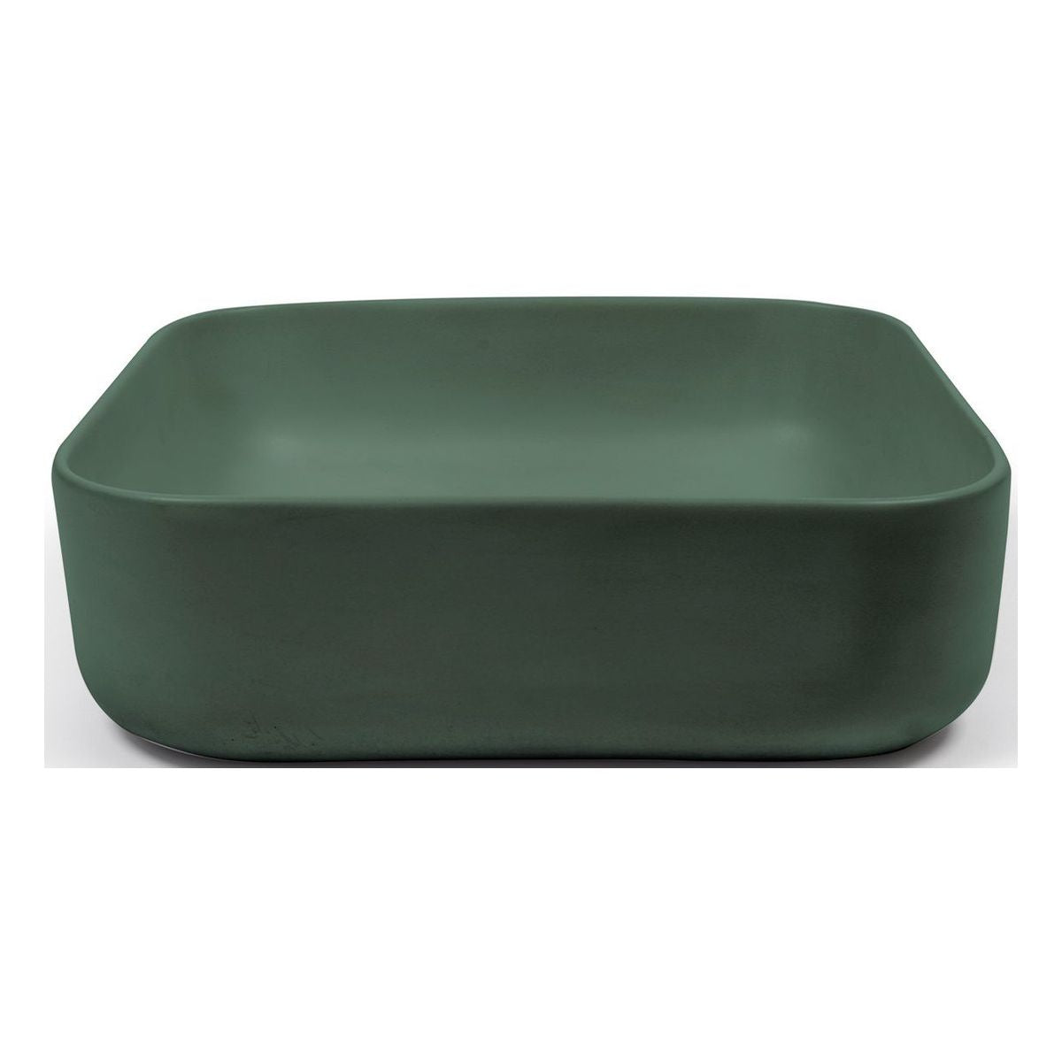 Nood Surface Mount Cube Basin in Teal