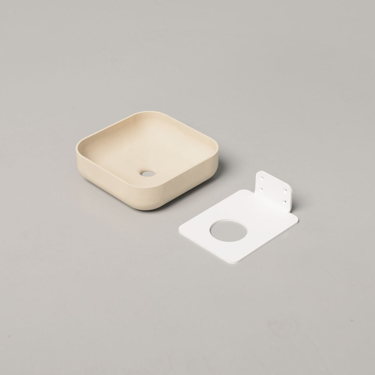 Nood Wall Mount Cube Basin in Nood