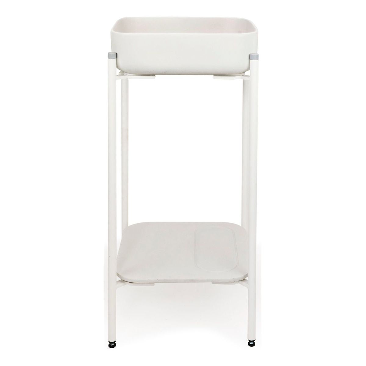 Nood Stands Cube Basin Ivory