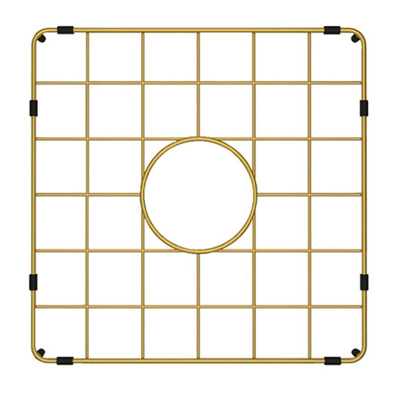 Cuisine 46X46 Stainless Steel Grid - Brushed Brass