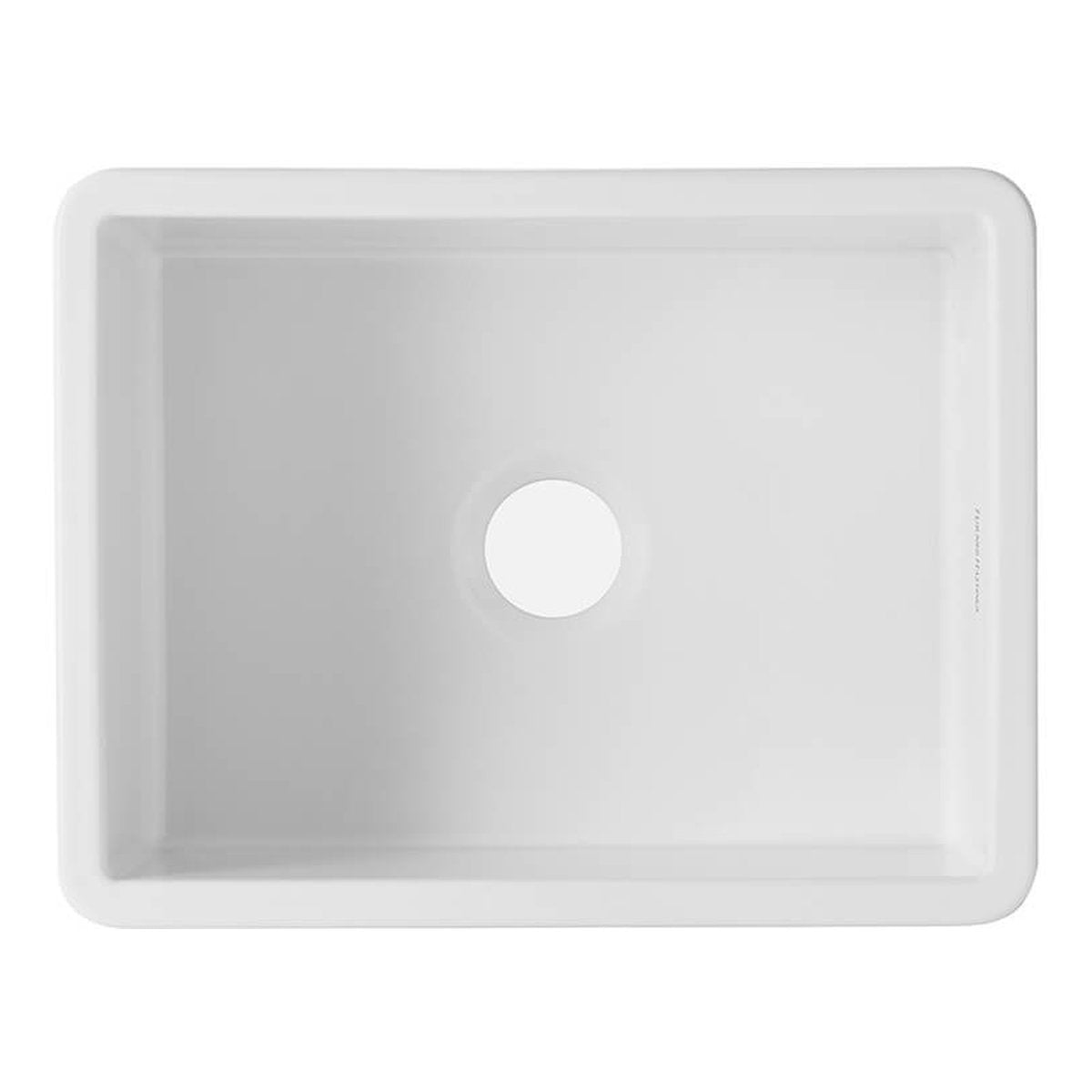 Turner Hastings Cuisine 60 x 46 Inset/Undermount Fine Fireclay Matte White Sink