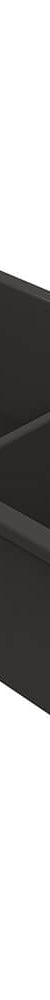 Cuisine 93 x 48 One and a Half Bowl Inset / Undermount Fine Fireclay Matte Black Sink with Overflow