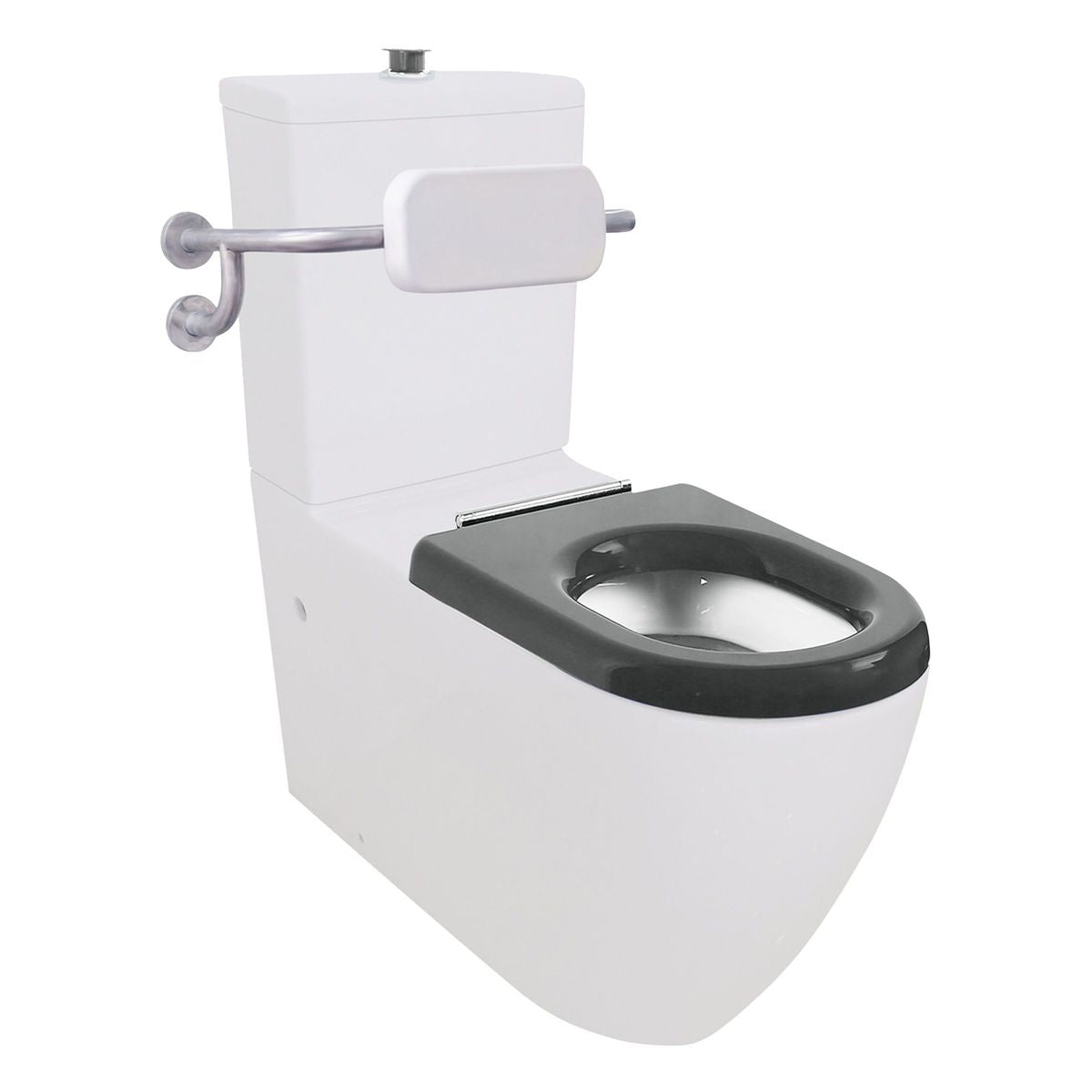Studio Bagno Comoda 800 Disabled Toilet - Grey Seat