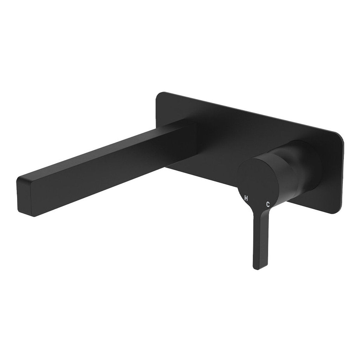 Fienza Sansa Wall Bath Mixer Dress Kits, Matte Black