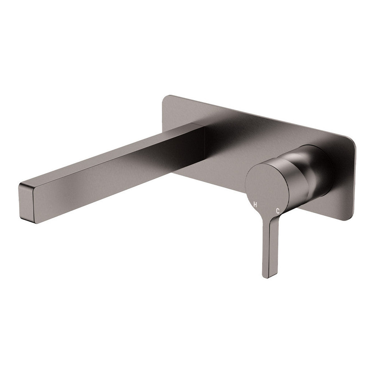 Fienza Sansa Wall Bath Mixer Dress Kits, Gun Metal