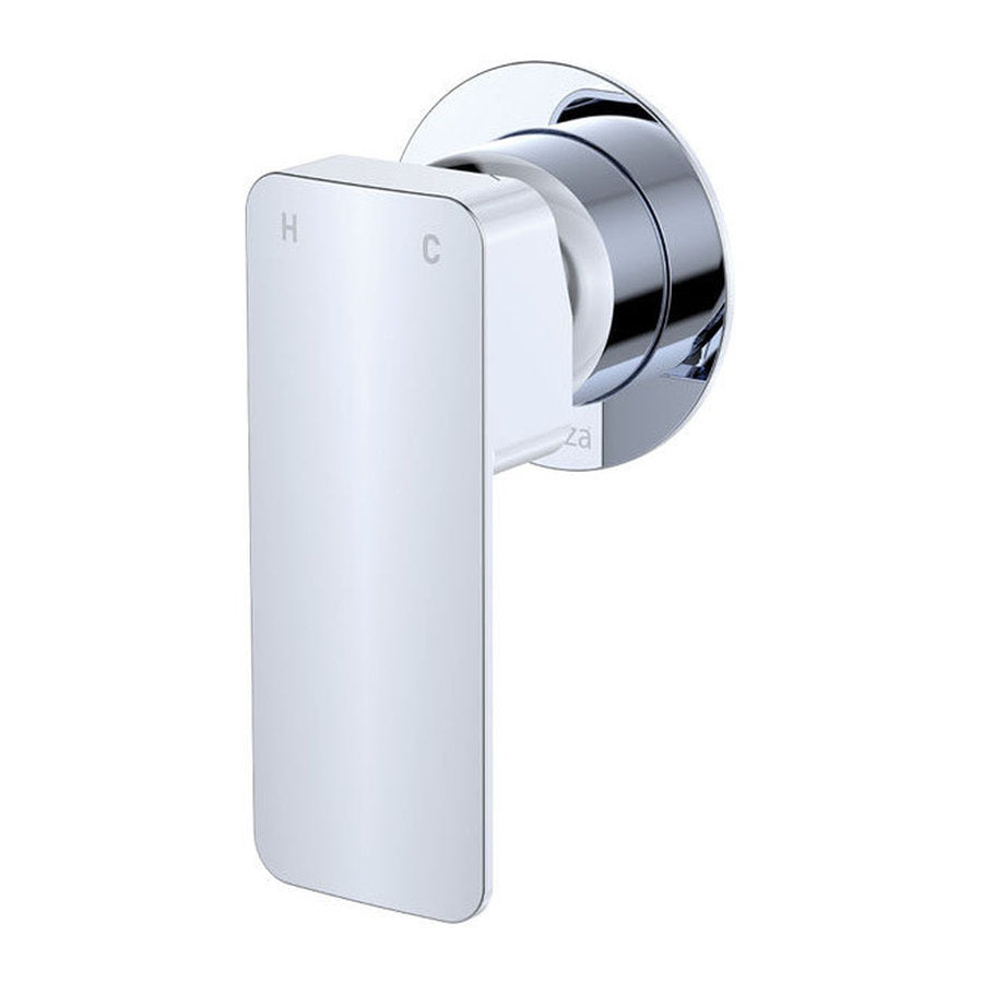 Fienza Tono Wall Mixer Dress Kit, Chrome, Small Round Plate