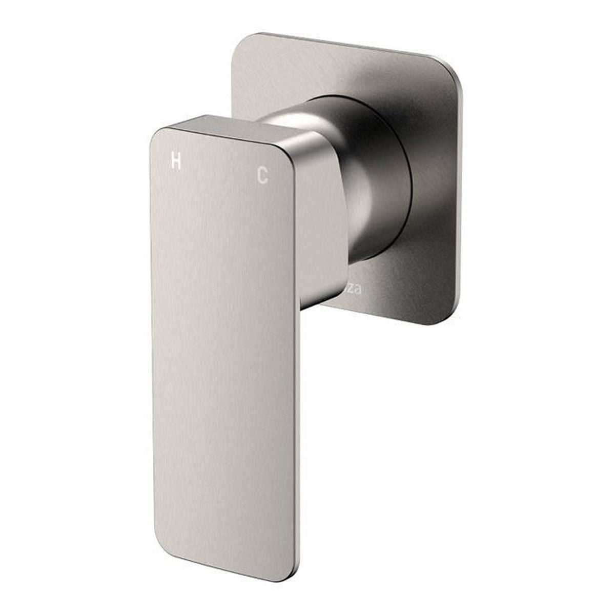 Fienza Tono Wall Mixer Dress Kit, Brushed Nickel, Square Plate