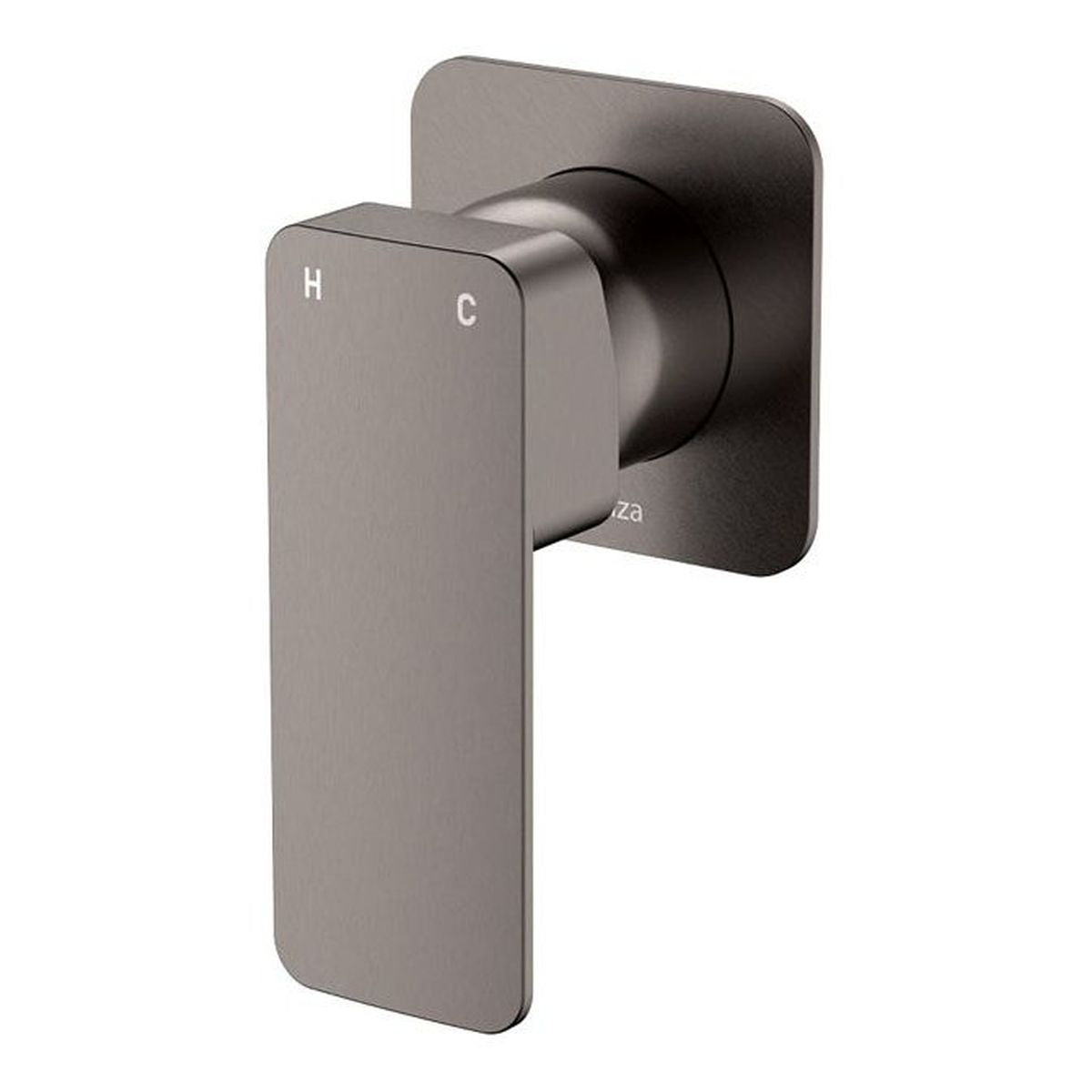 Fienza Tono Wall Mixer Dress Kit, Gun Metal, Square Plate