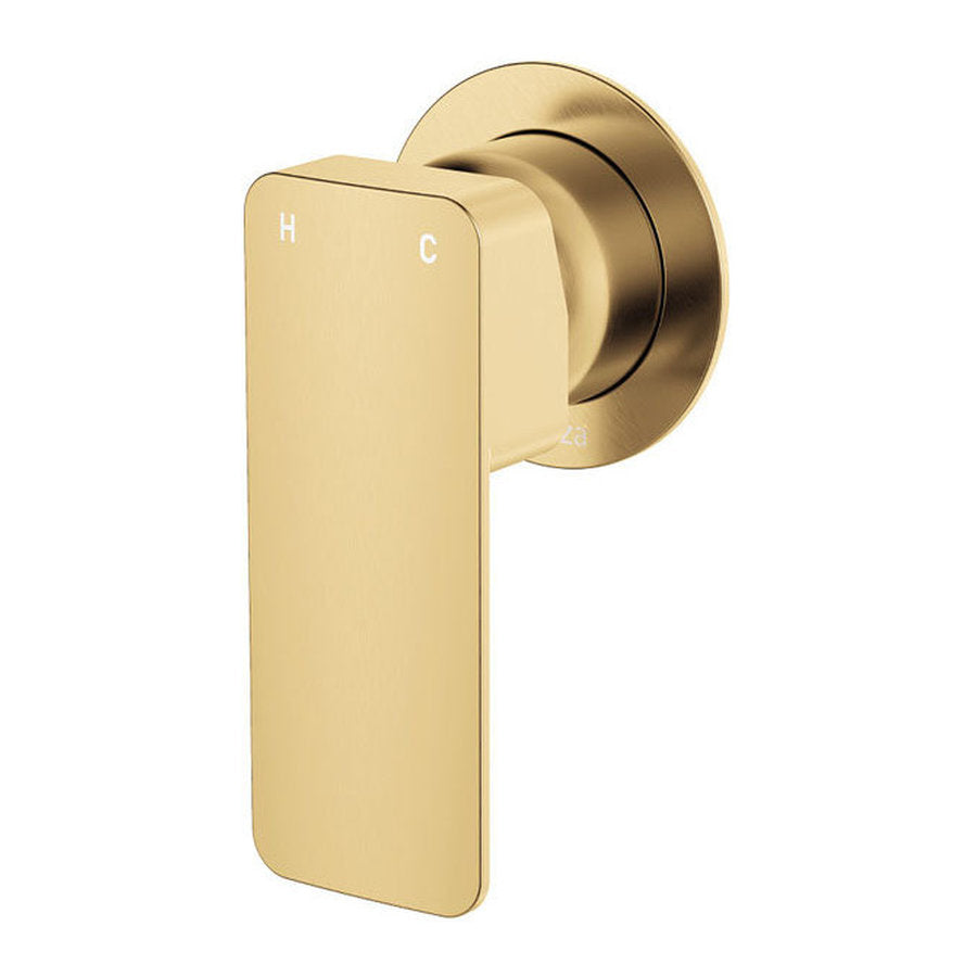 Fienza Tono Wall Mixer Dress Kit, Urban Brass, Small Round Plate