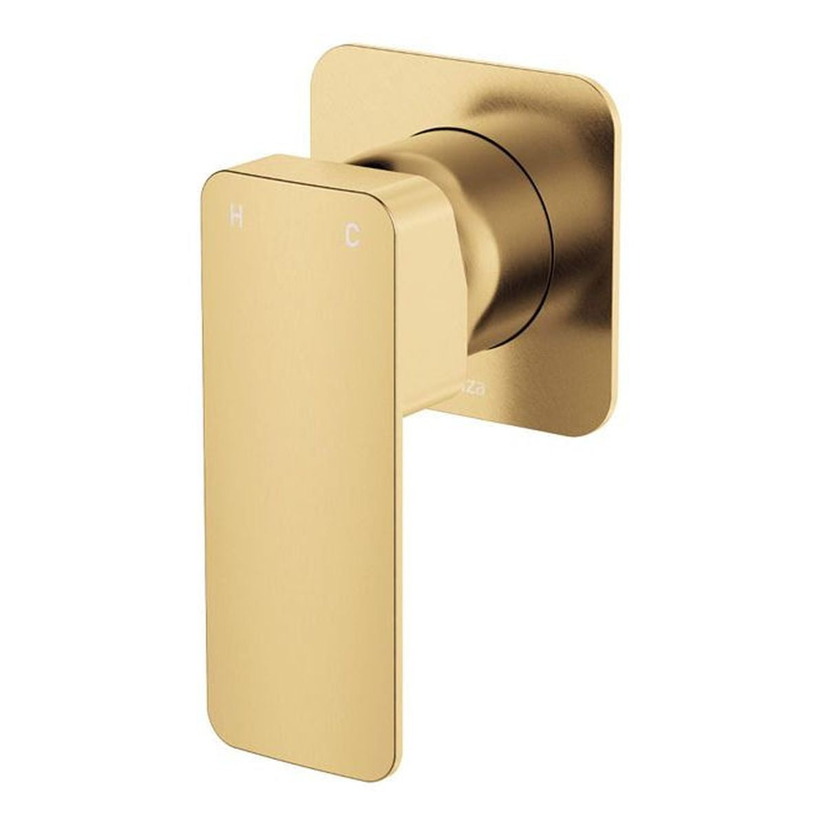 Fienza Tono Wall Mixer Dress Kit, Urban Brass, Square Plate