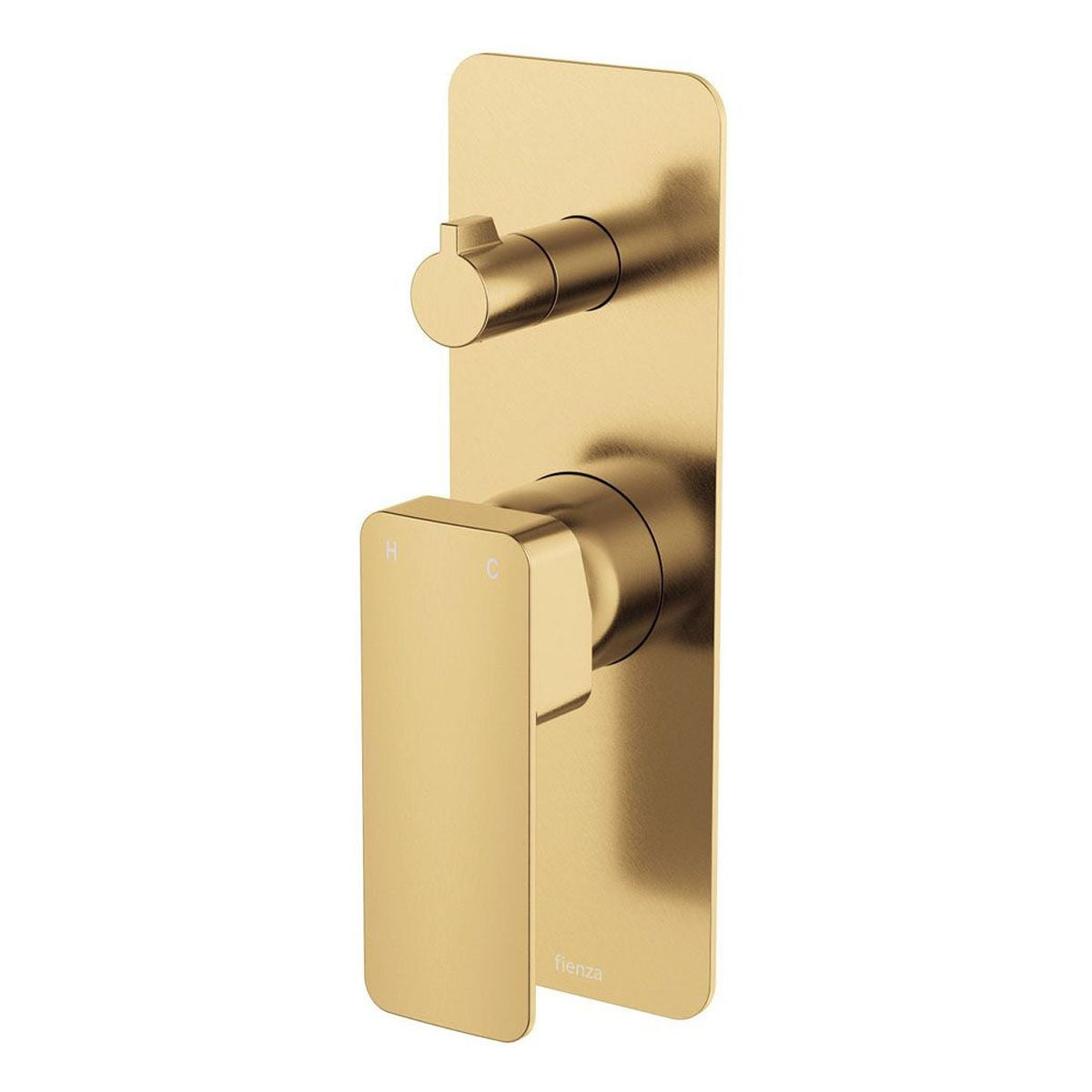 Fienza Tono Wall Diverter Mixer Dress Kit, Urban Brass, Rectangular Plate