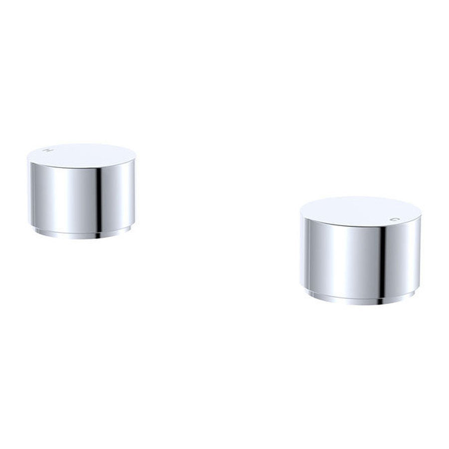 Fienza Kaya Round Hob Taps, Dress Kit, Chrome