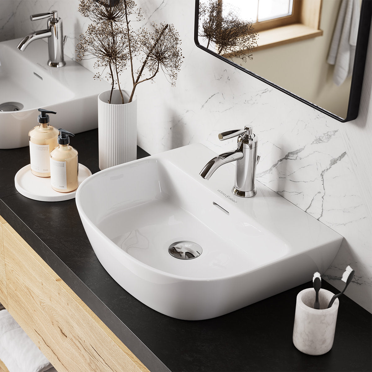 Victoria & Albert Lussari 50 Basin - 1 Tap Hole