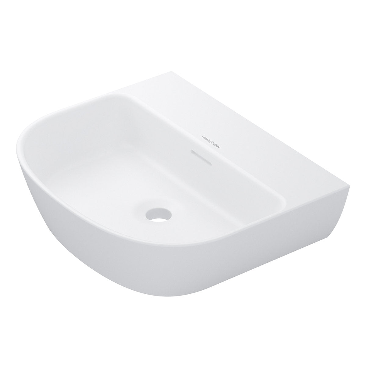 Victoria & Albert Lussari 50 Matt White Basin - No Tap Hole
