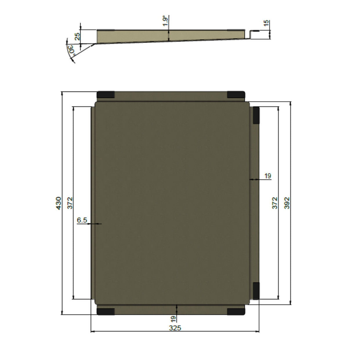 Meir Lavello Dish Draining Tray, Brushed Nickel