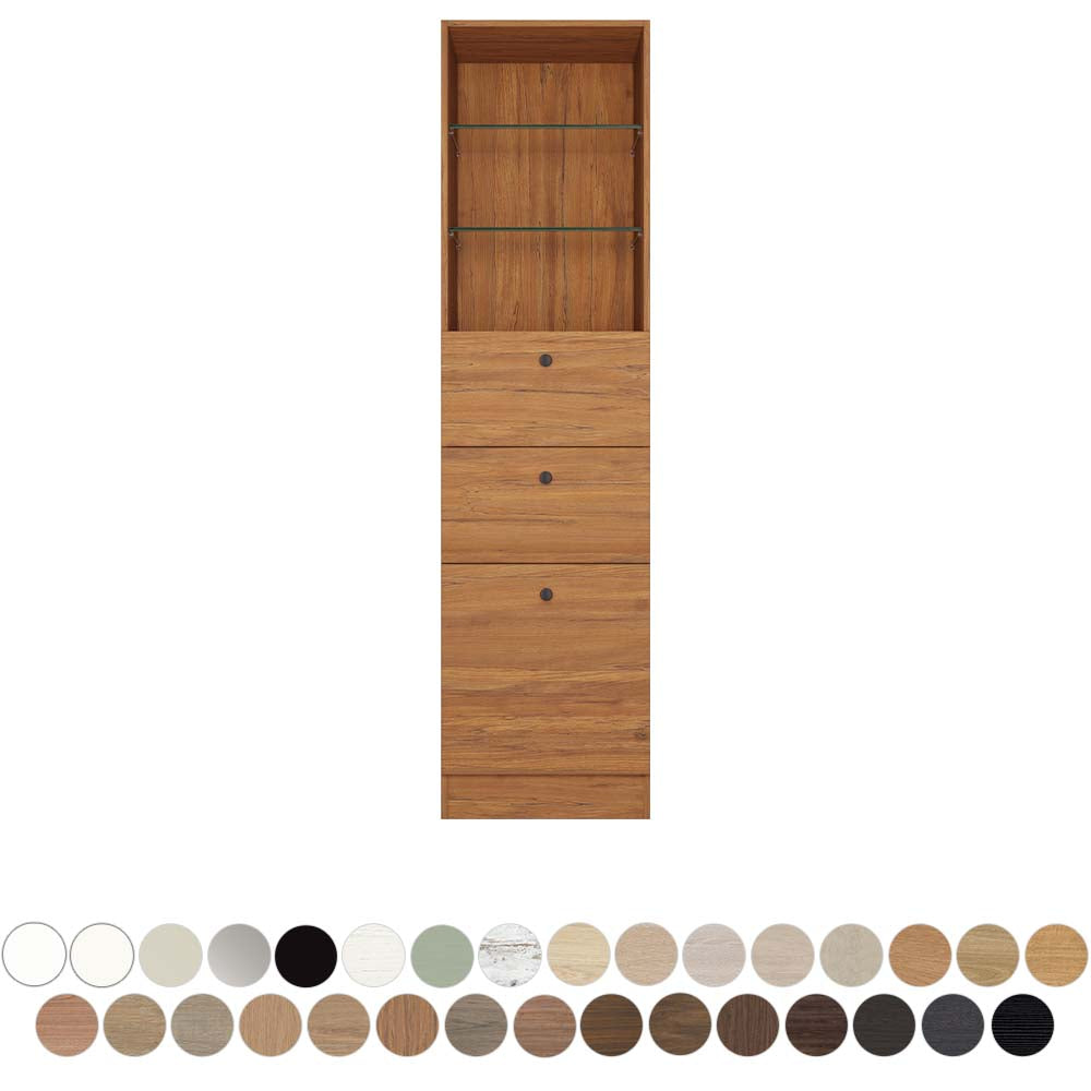 Fienza Danelle Floor Standing Tallboy Cabinet