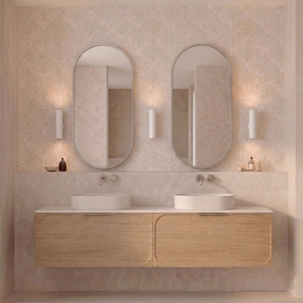 Elli Framed Shaving Cabinet, 450x900mm, Brushed Nickel
