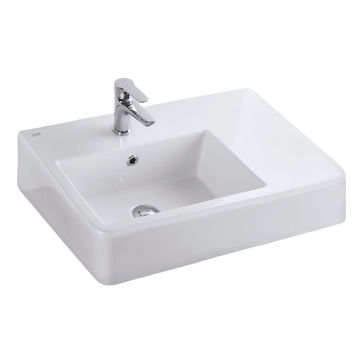 Studio Bagno Edge Bench/Wall Basin Left - 1 Taphole