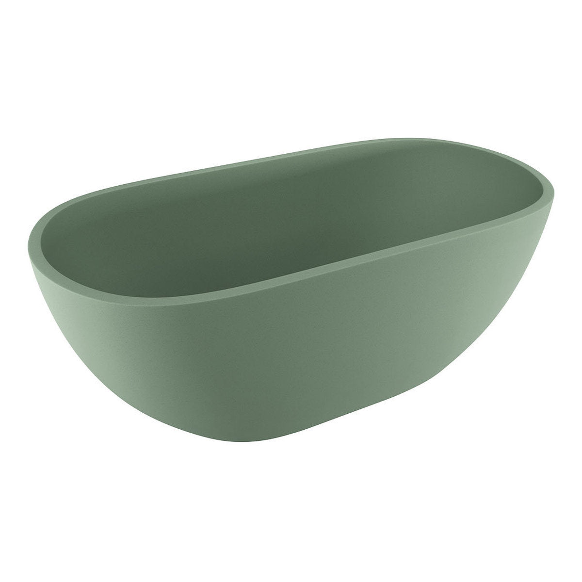 Fienza Jada Concrete Bath, Sage