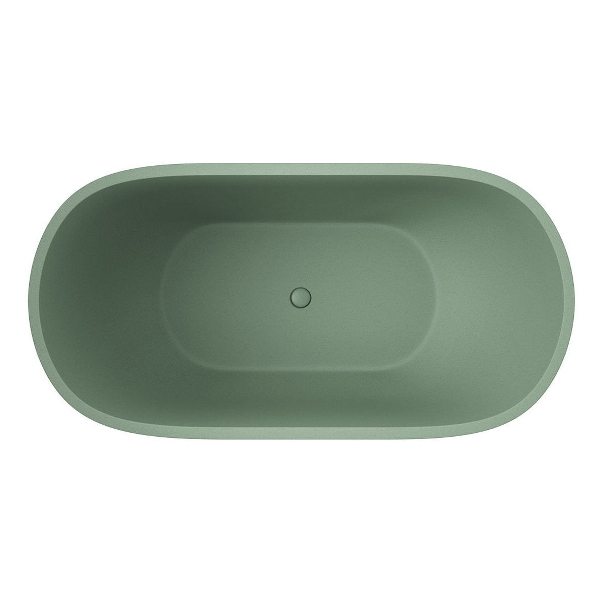 Fienza Jada Concrete Bath, Sage