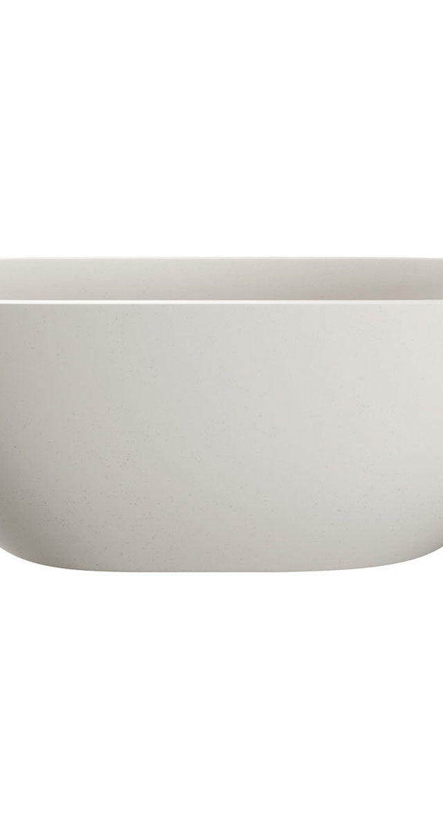 Fienza Jada Concrete Bath, Warm White
