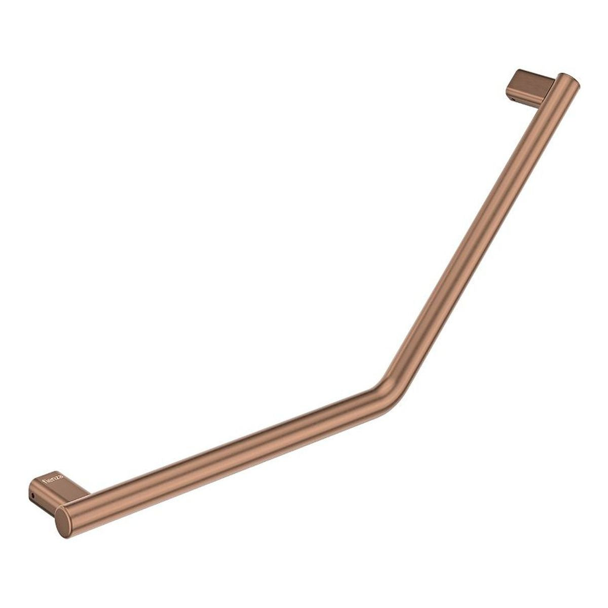 Fienza 135° Ambulant Care Reversible Left/Right Hand Rail, Brushed Copper