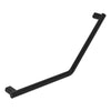 Fienza 135° Ambulant Care Reversible Left/Right Hand Rail, Matte Black