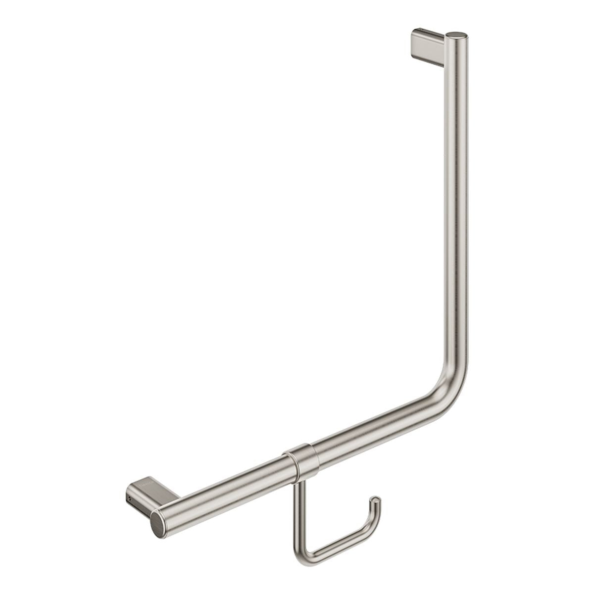 Fienza 90° Ambulant Care Hand Rail, Brushed Nickel