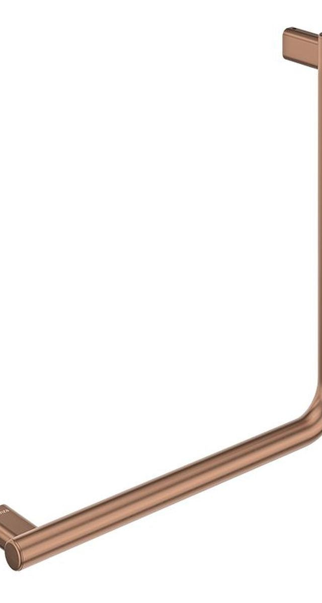 Fienza 90° Ambulant Care Hand Rail, Brushed Copper