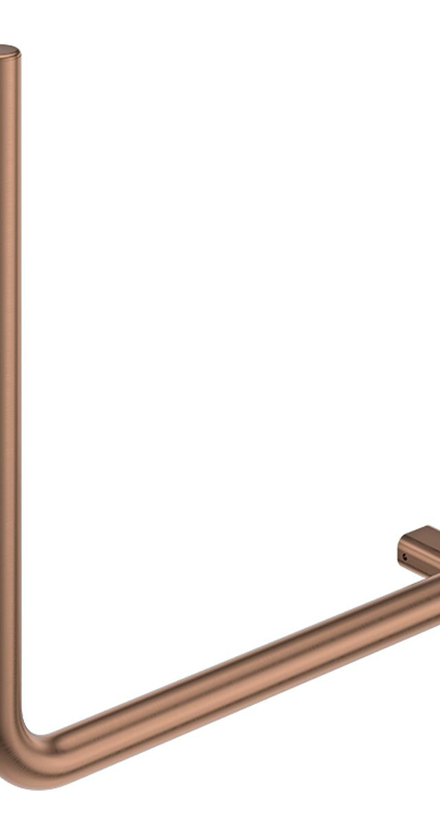 Fienza 90° Ambulant Care Hand Rail, Brushed Copper