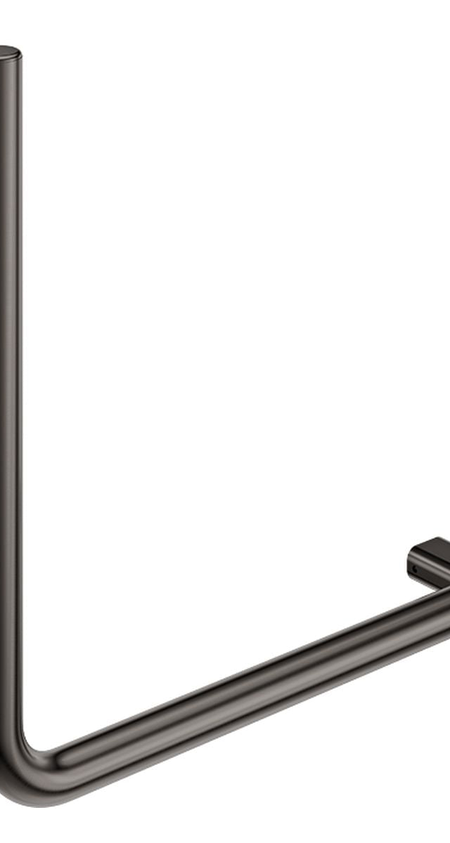 Fienza 90° Ambulant Care Hand Rail, Gun Metal