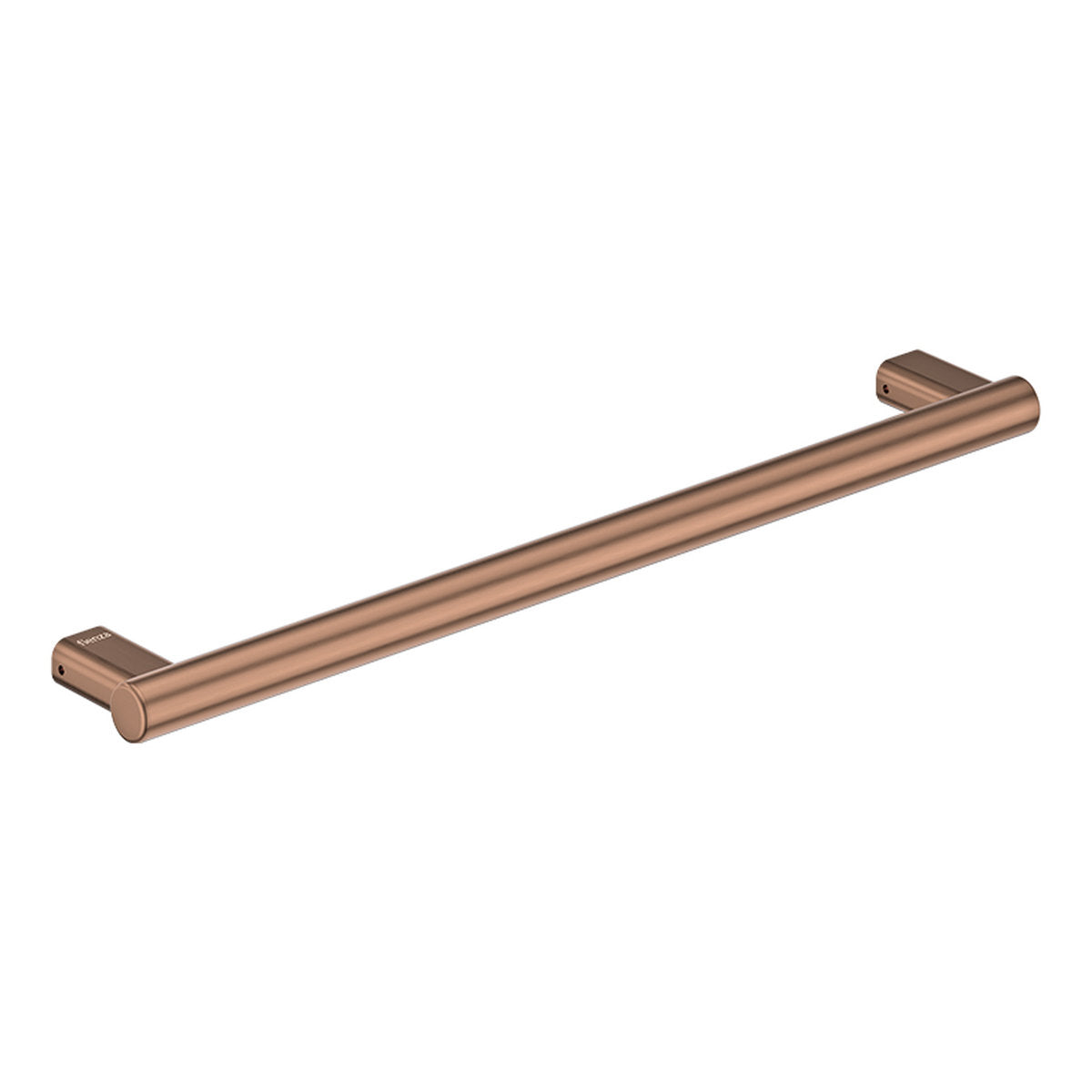 Fienza Slimline Hand Grab Rail, 600mm, Brushed Copper