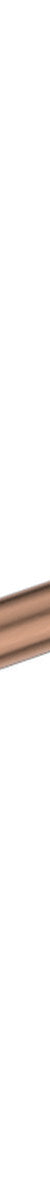 Fienza Slimline Hand Grab Rail, 600mm, Brushed Copper