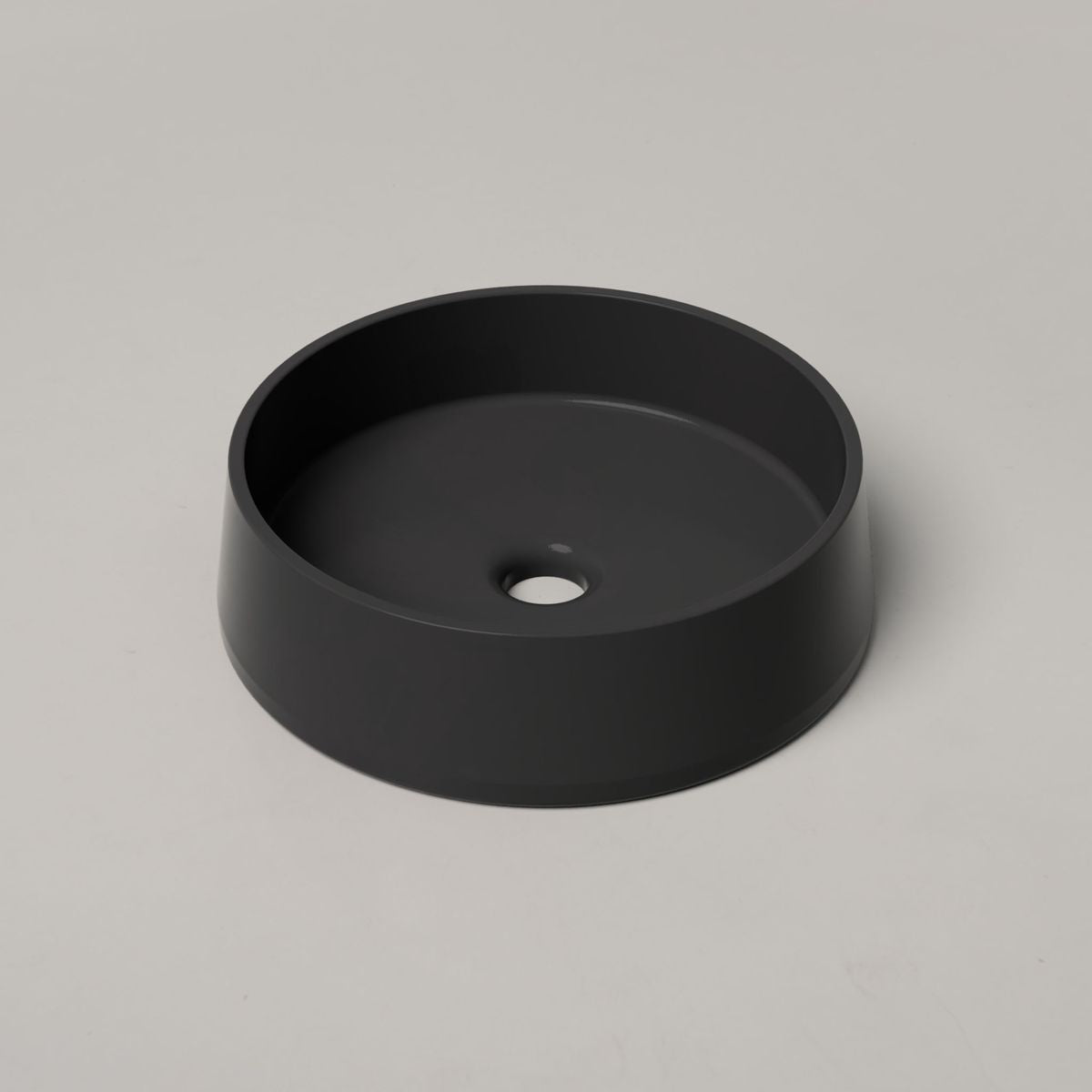Nood Surface Mount Funl Basin in Charcoal