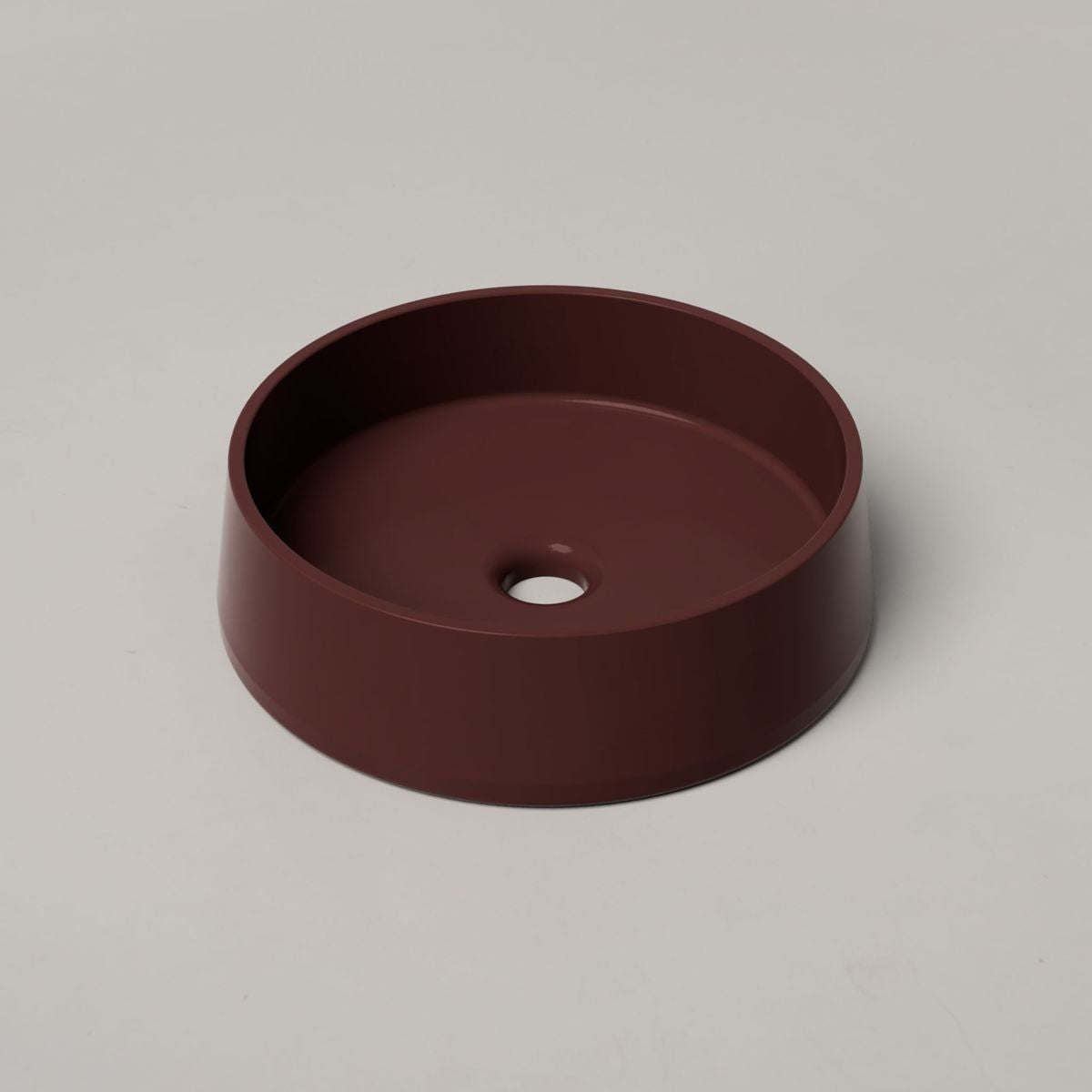 Nood Surface Mount Funl Basin in Clay