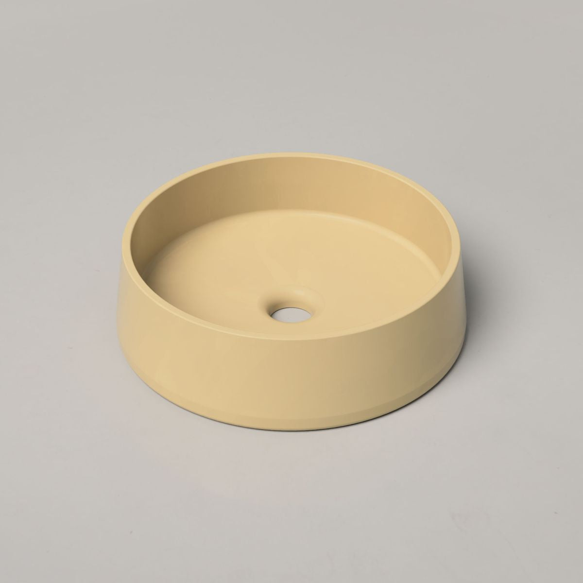 Nood Surface Mount Funl Basin in Custard
