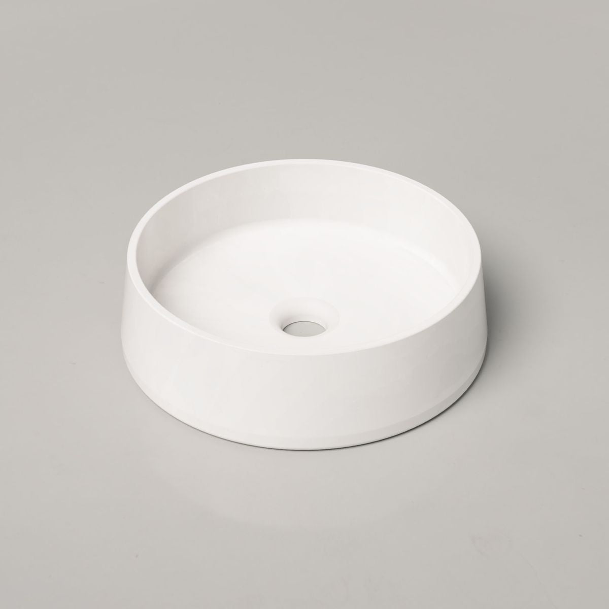 Nood Surface Mount Funl Basin in Ivory
