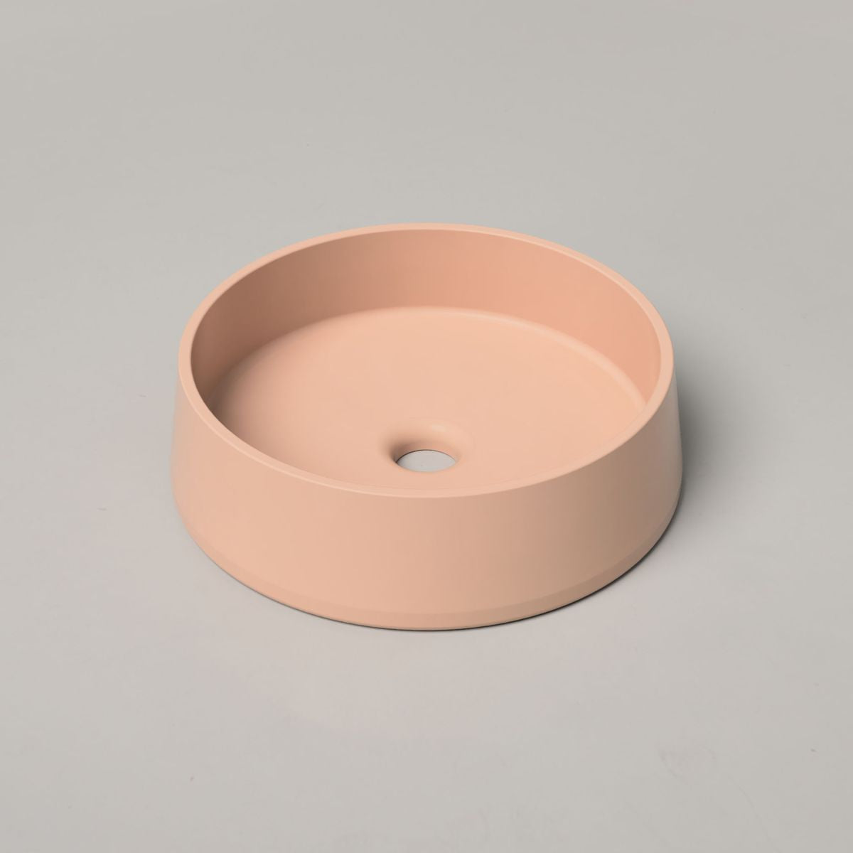 Nood Surface Mount Funl Basin in Pastel-Peach