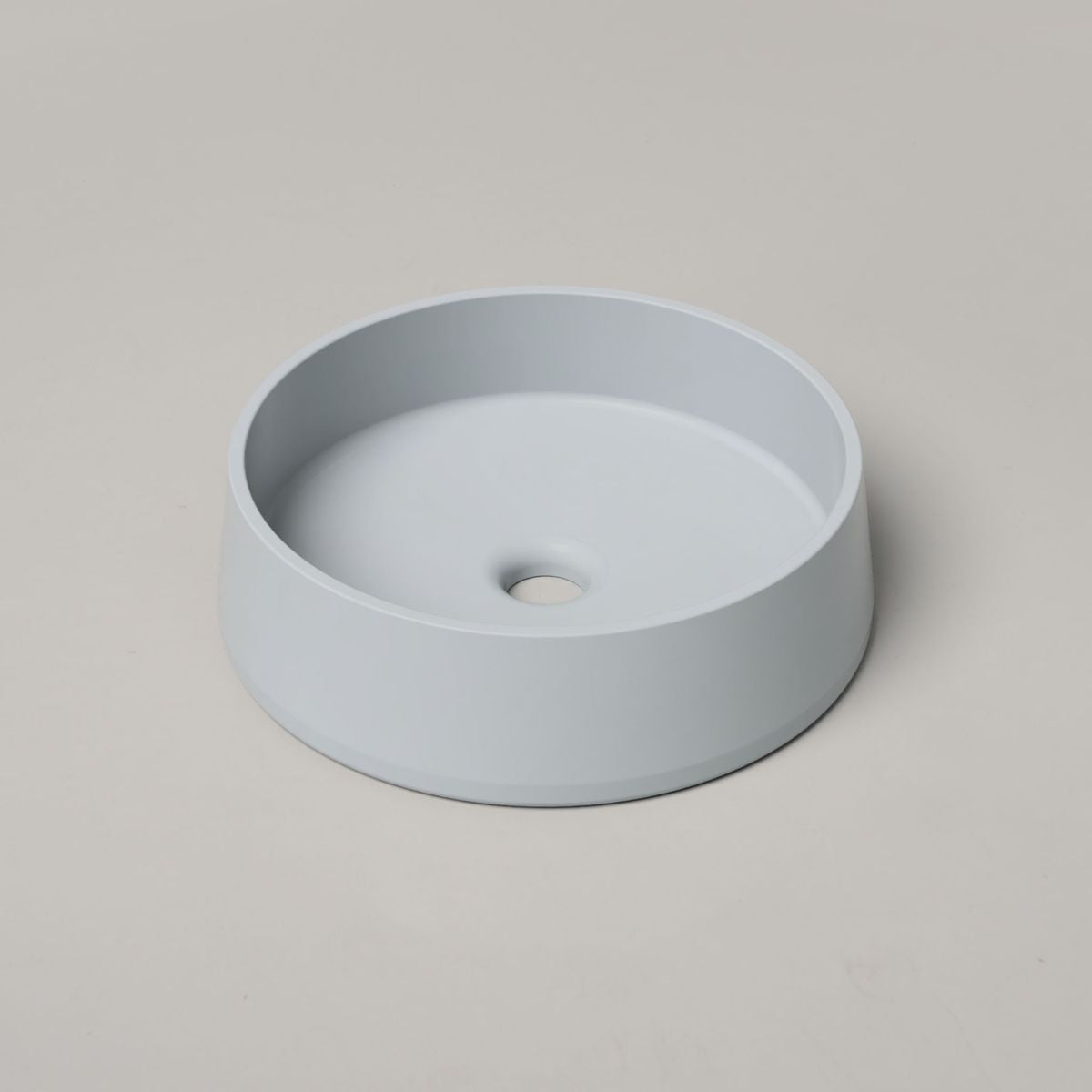 Nood Surface Mount Funl Basin in Powder-Blue