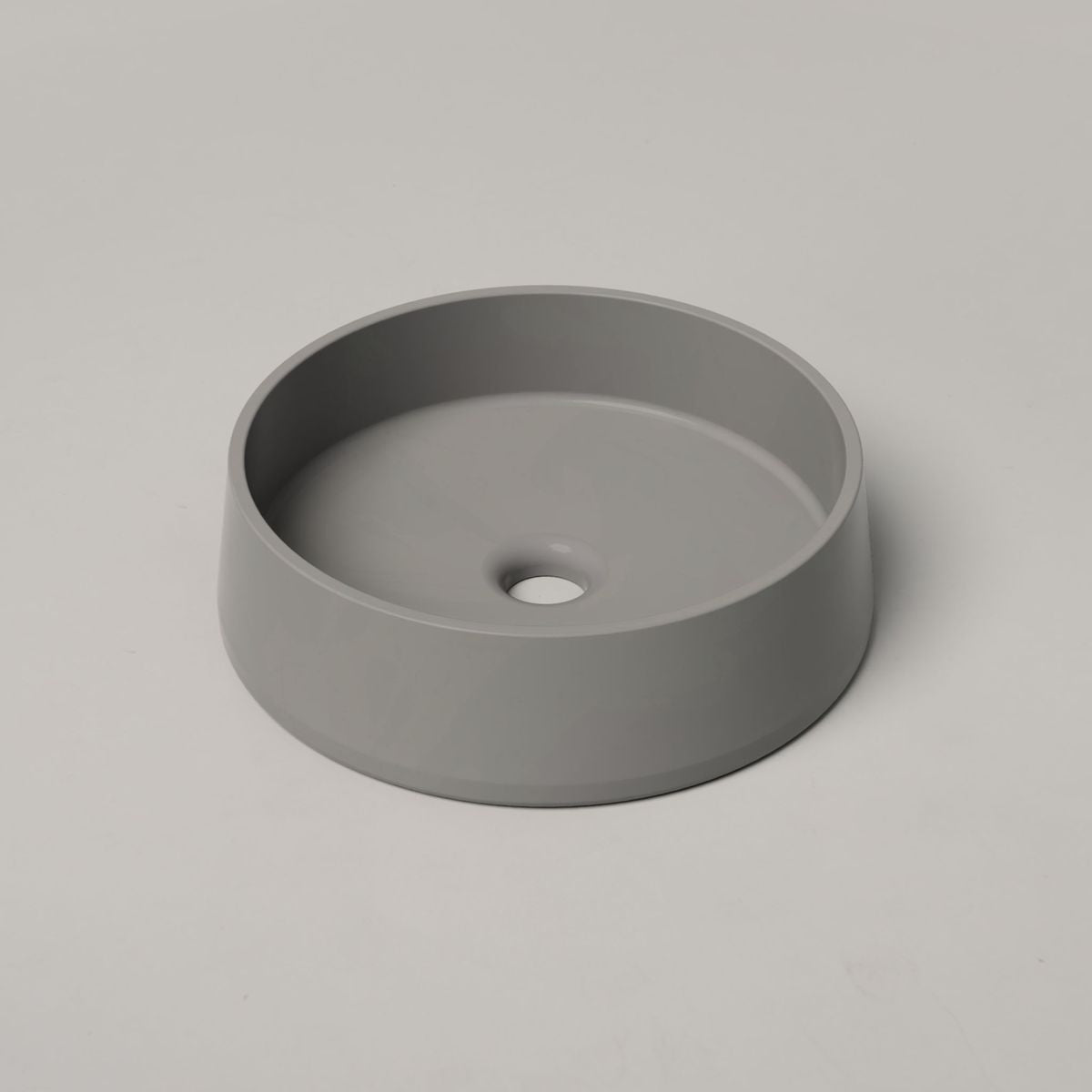 Nood Surface Mount Funl Basin in Sky-Grey