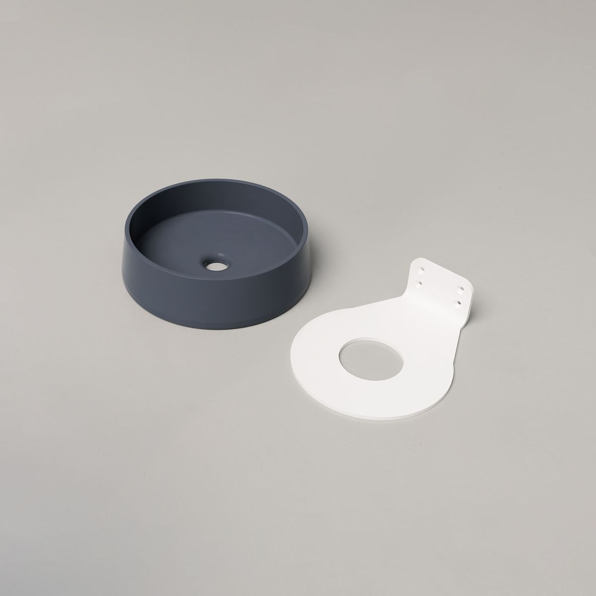 Nood Wall Mount Funl Basin in Copan Blue
