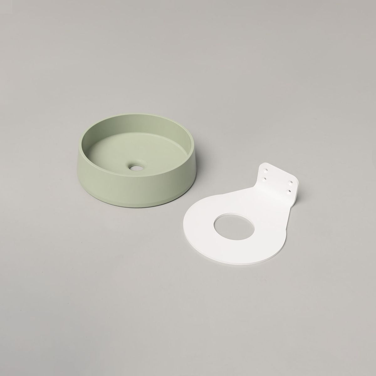 Nood Wall Mount Funl Basin in Mint