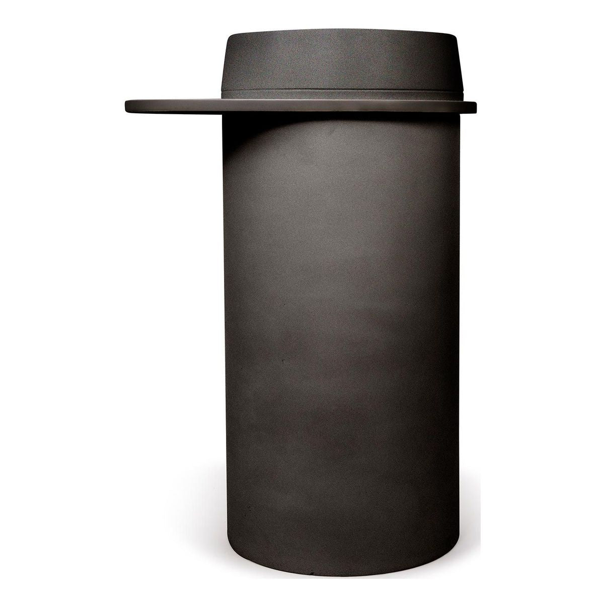 Nood Cylinder Funl Basin in Charcoal