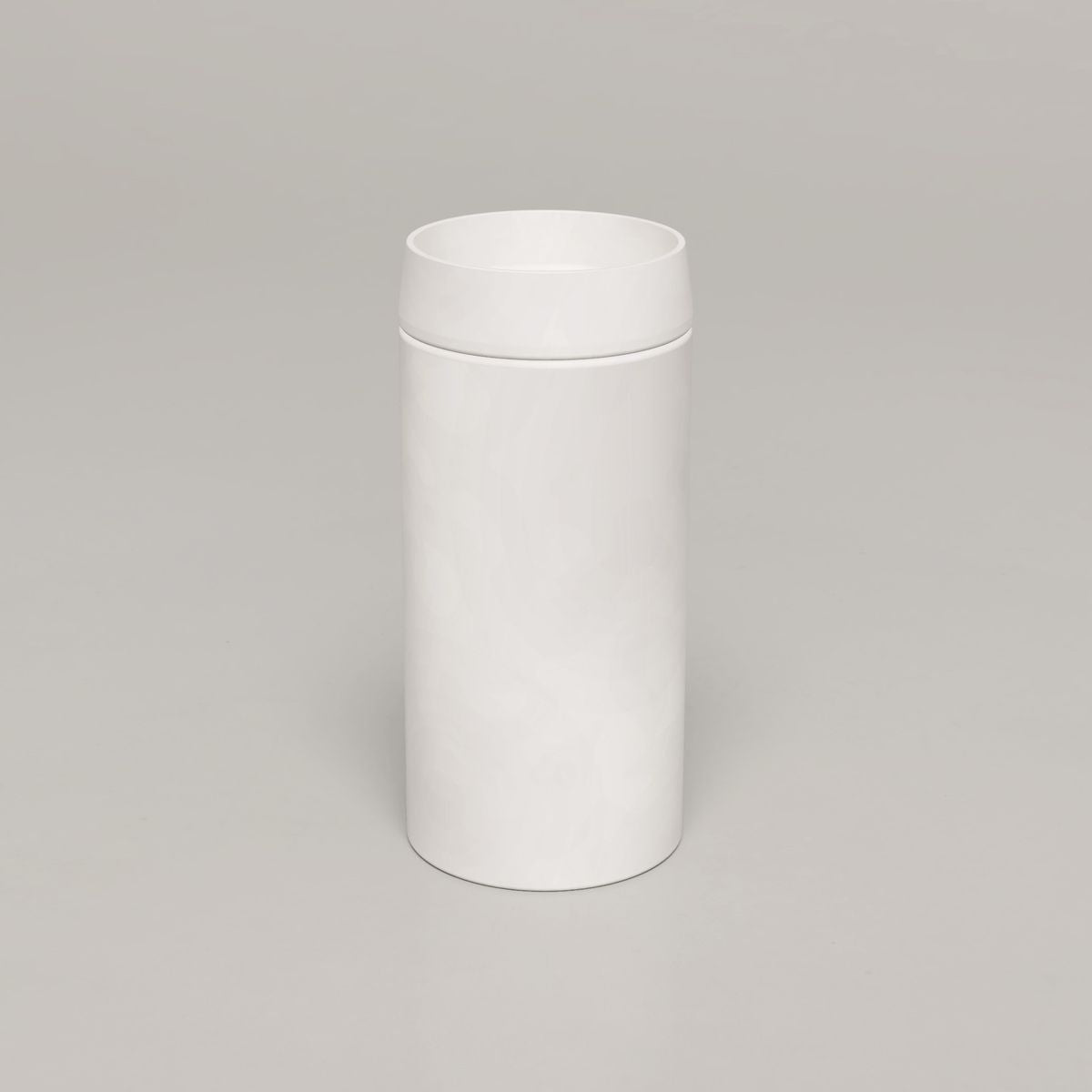 Nood Cylinder Funl Basin in Ivory