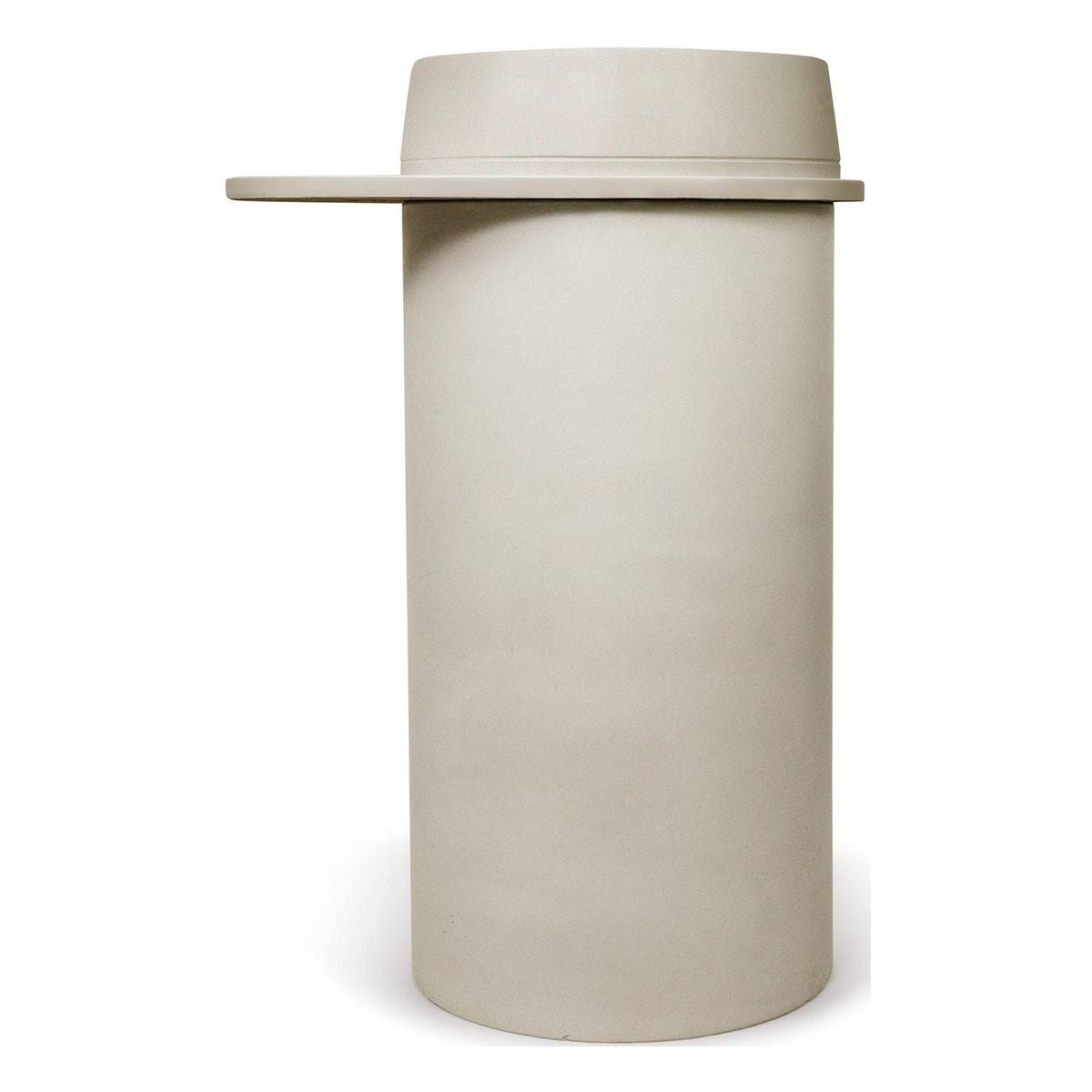 Nood Cylinder With Tray Funl Basin in Sand