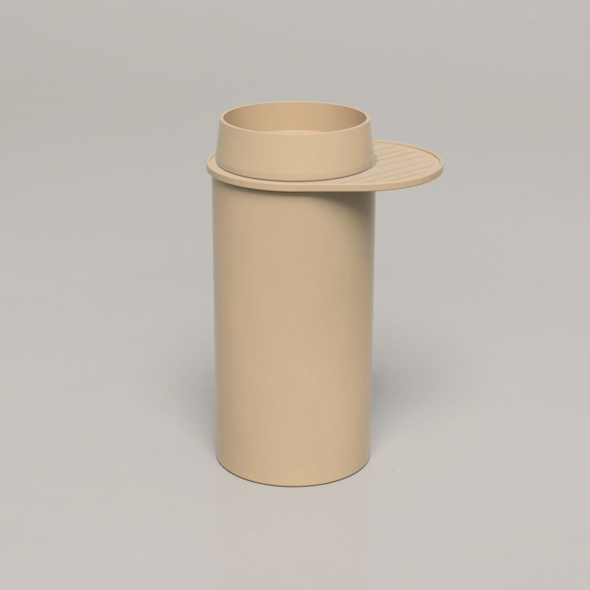 Nood Cylinder With Tray Funl Basin in Sand
