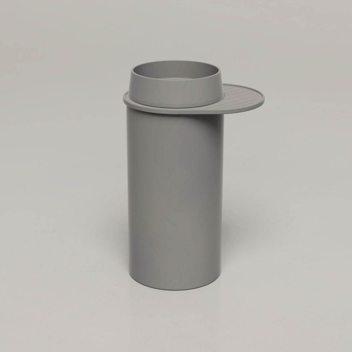 Nood Cylinder With Tray Funl Basin in Sky Grey