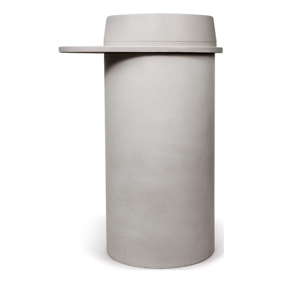 Nood Cylinder Funl Basin in Sky Grey