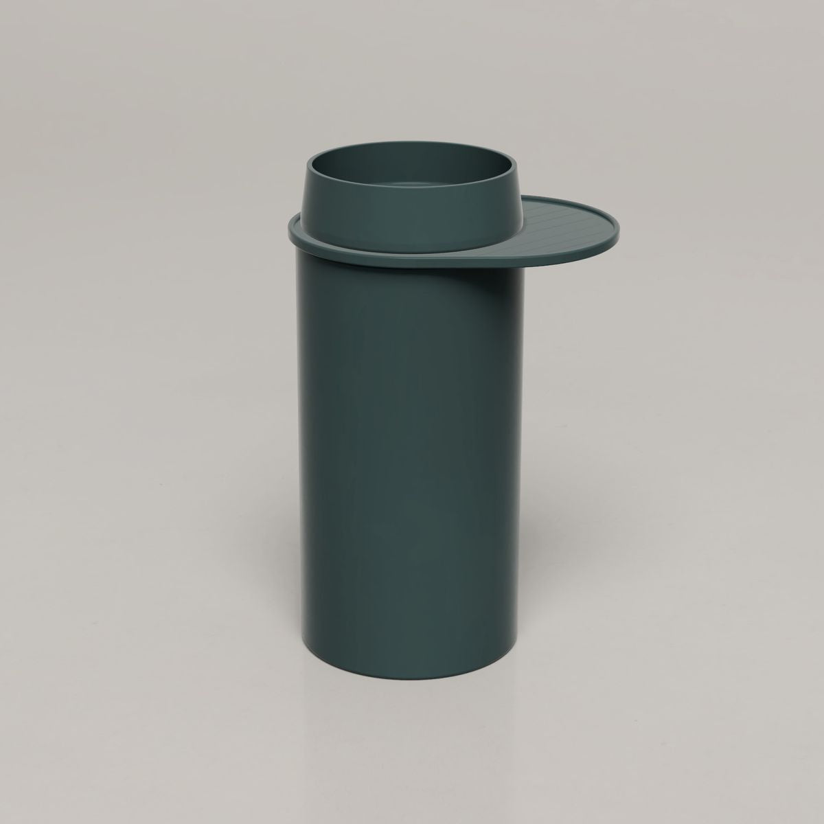 Nood Cylinder With Tray Funl Basin in Teal