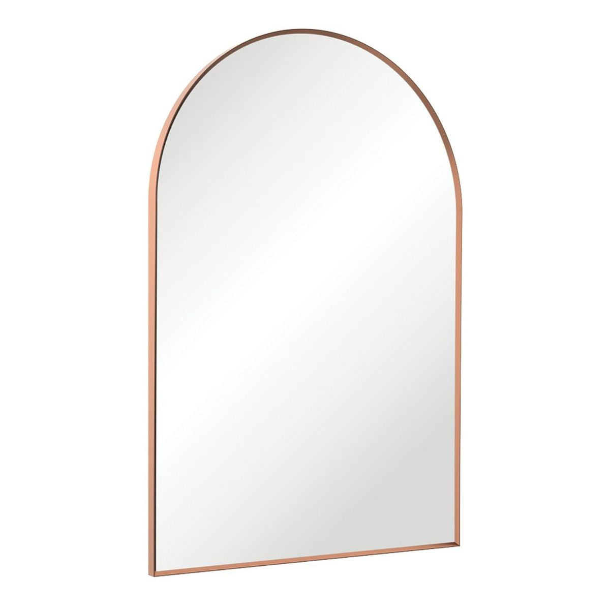 Fienza Arch Brushed Copper Framed Mirror
